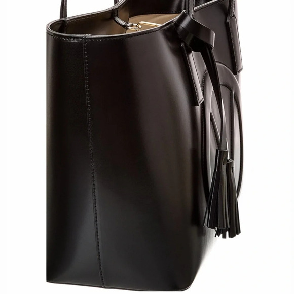 ⭐️HP🖤Valentino by Mario Valentino Leather X Large Soho FV Tote NWT - Picture 9 of 17